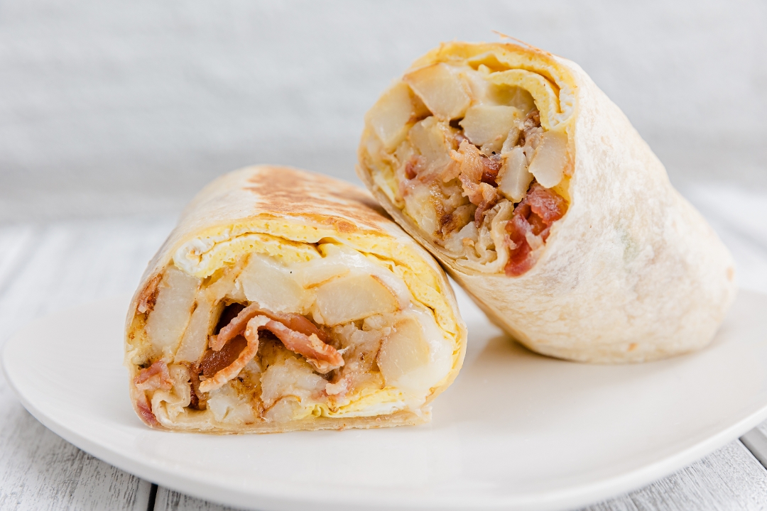 Breakfast Burrito (16 Halves).