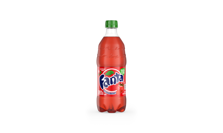 Fanta Strawberry.