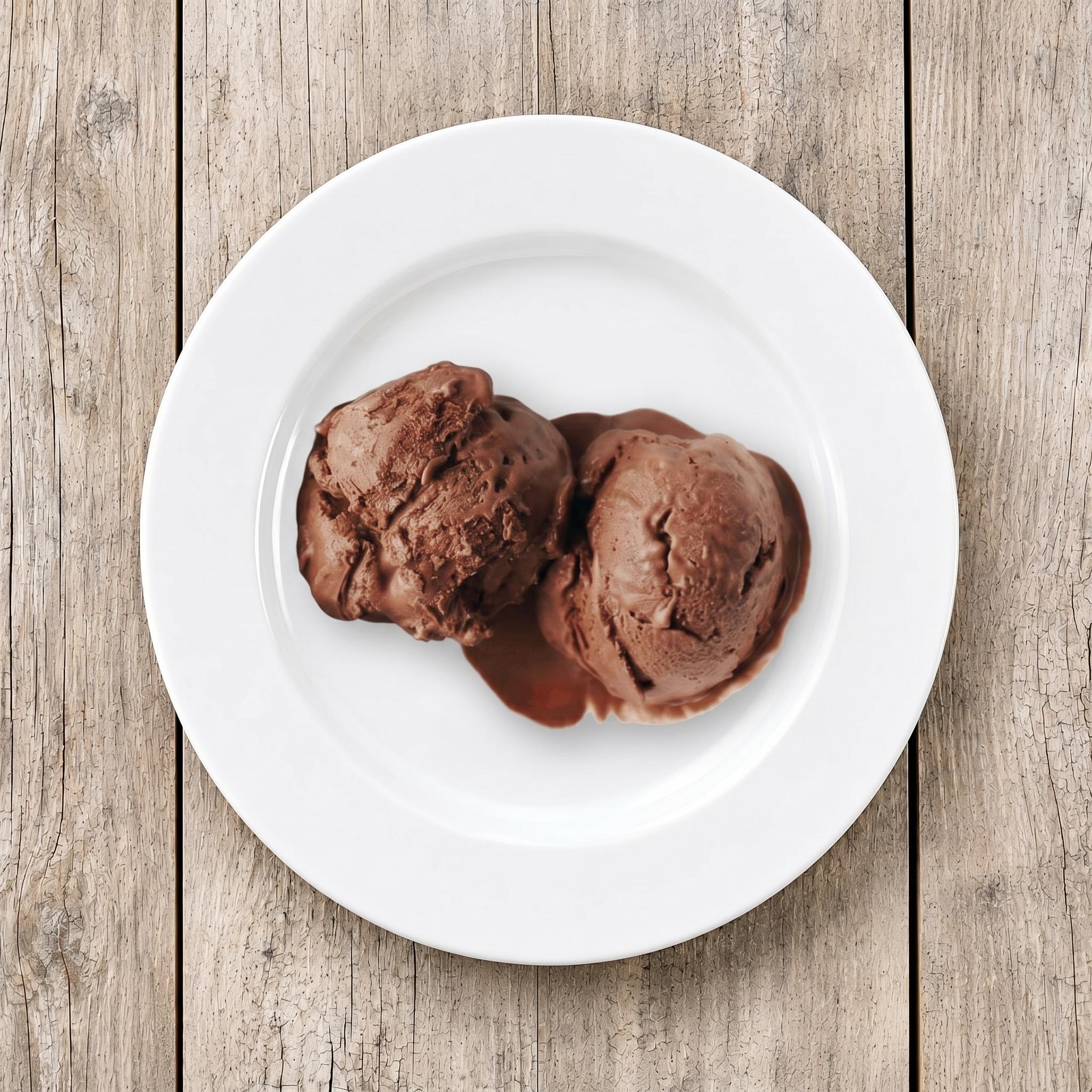 Chocolate Single Scoop.