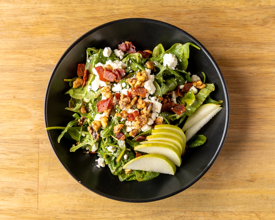 Spinach & Arugula Salad.