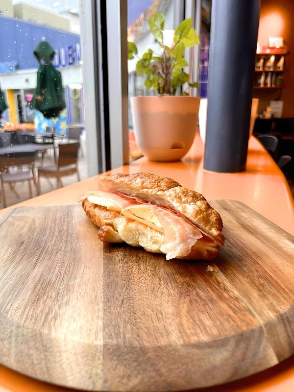 Bacon, Egg, & Cheese Croissant.