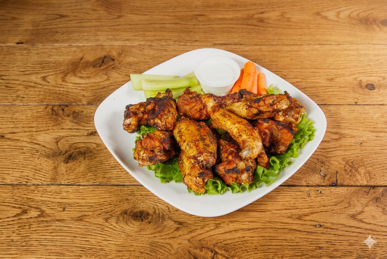 Chargrilled Wings (12) @.