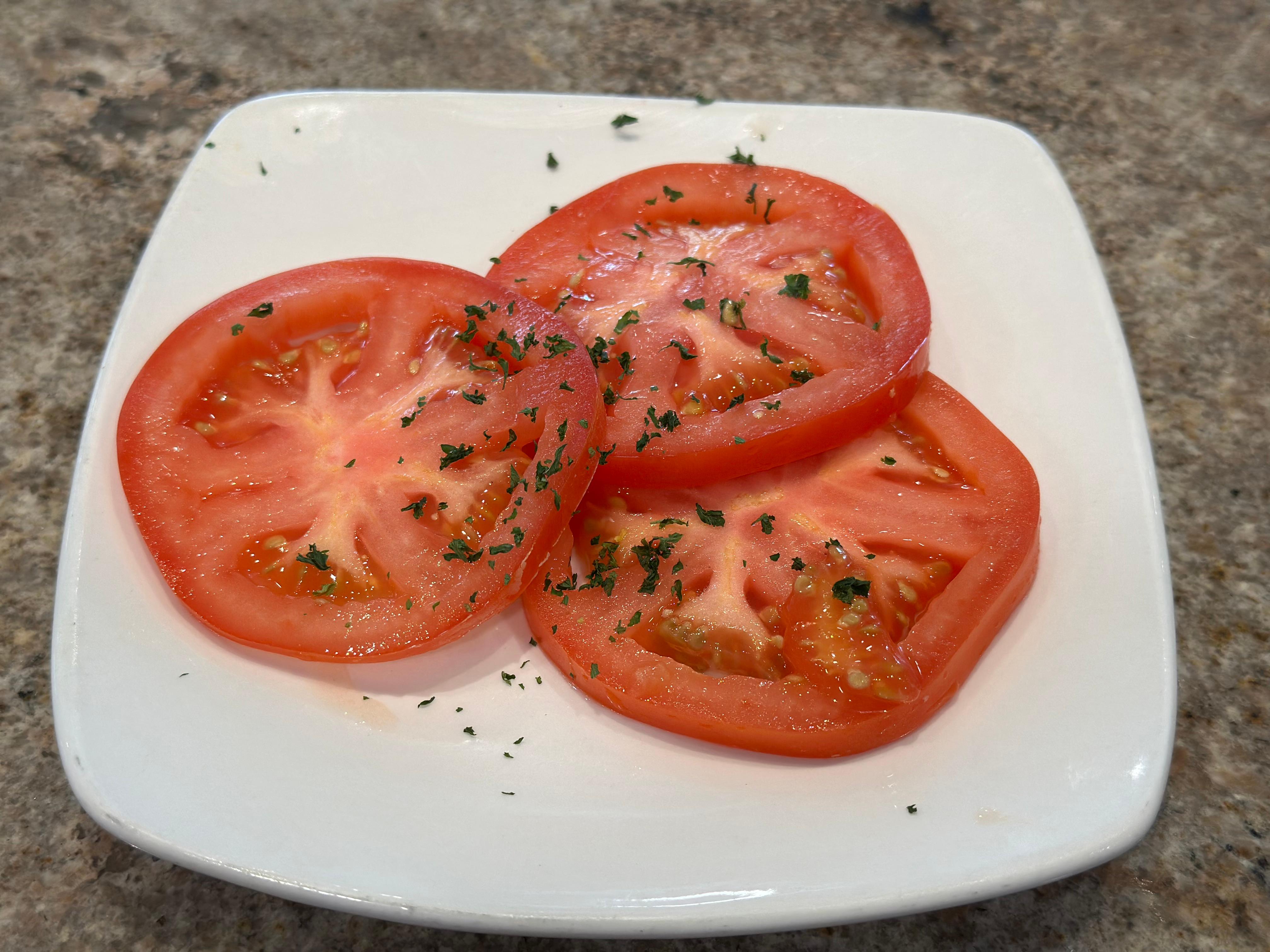 Sliced Tomatoes.