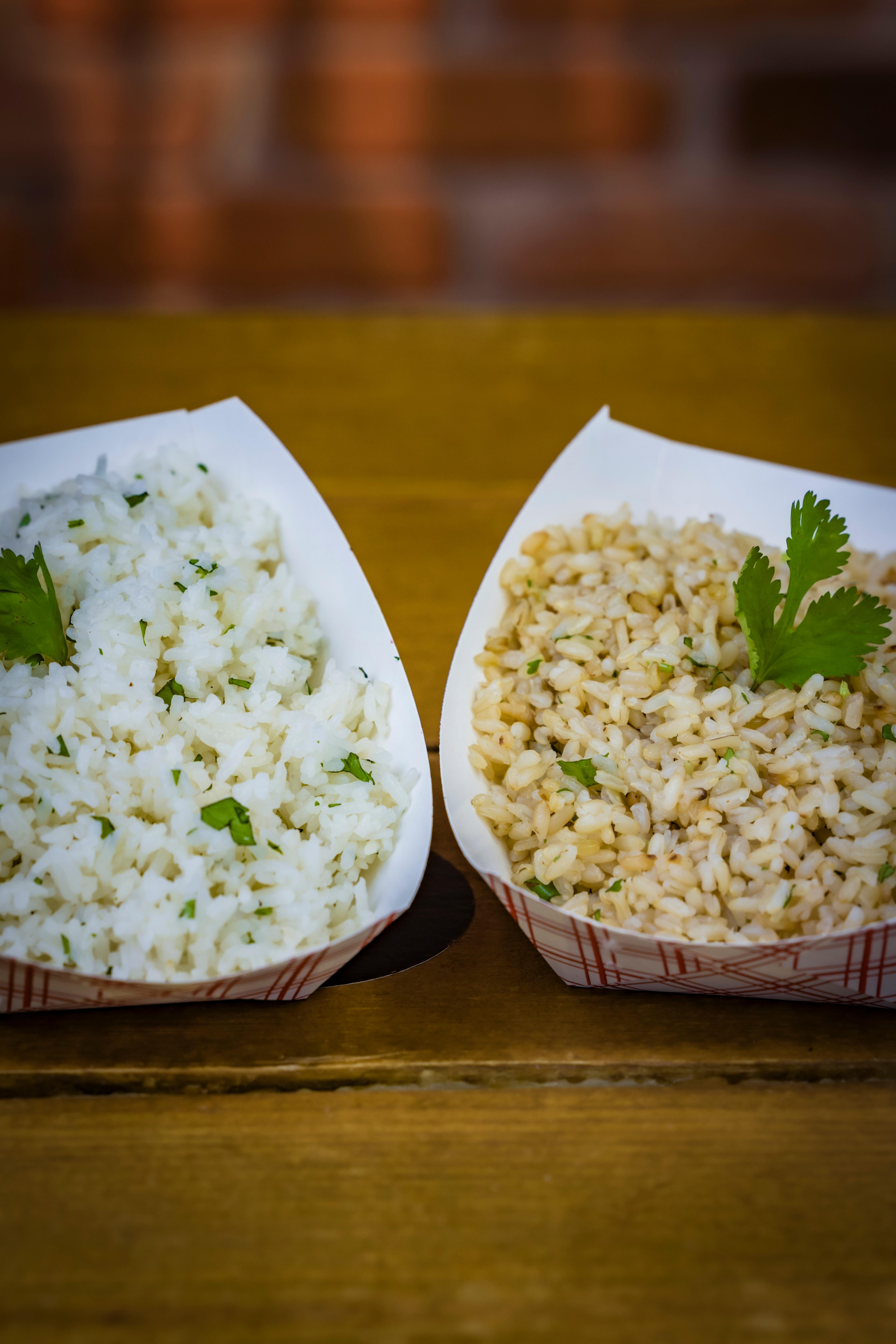 White Rice Full Tray.