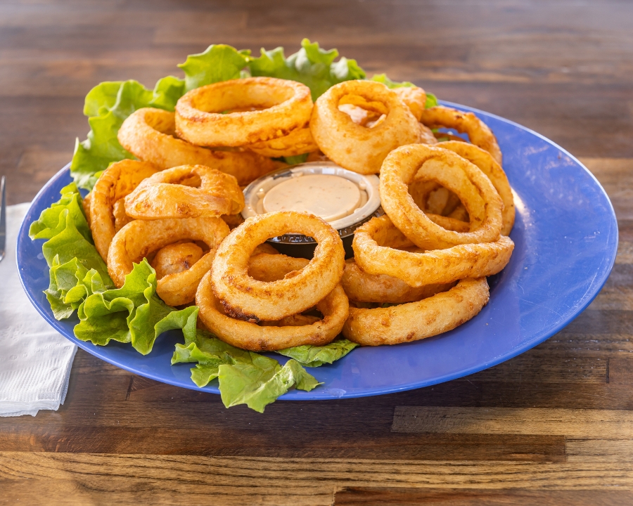 Bowl of Onion Rings.