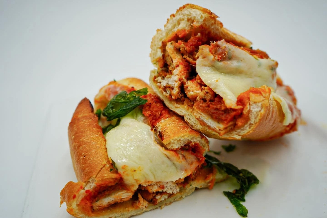 Chicken Parmesan Hero.