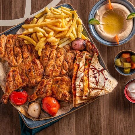 Mediterranean-style Grilled Chicken.