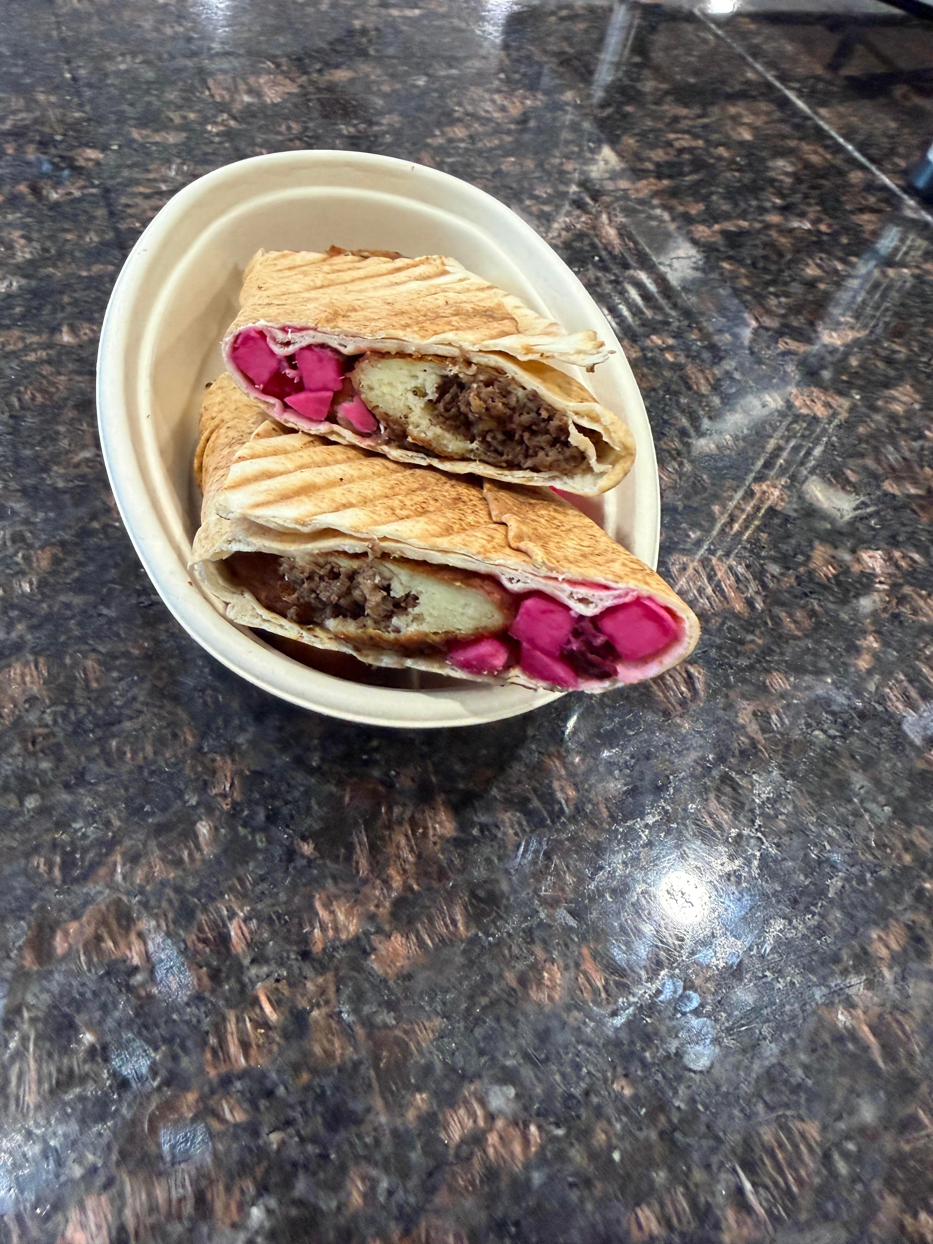 Potato Chop Wrap.