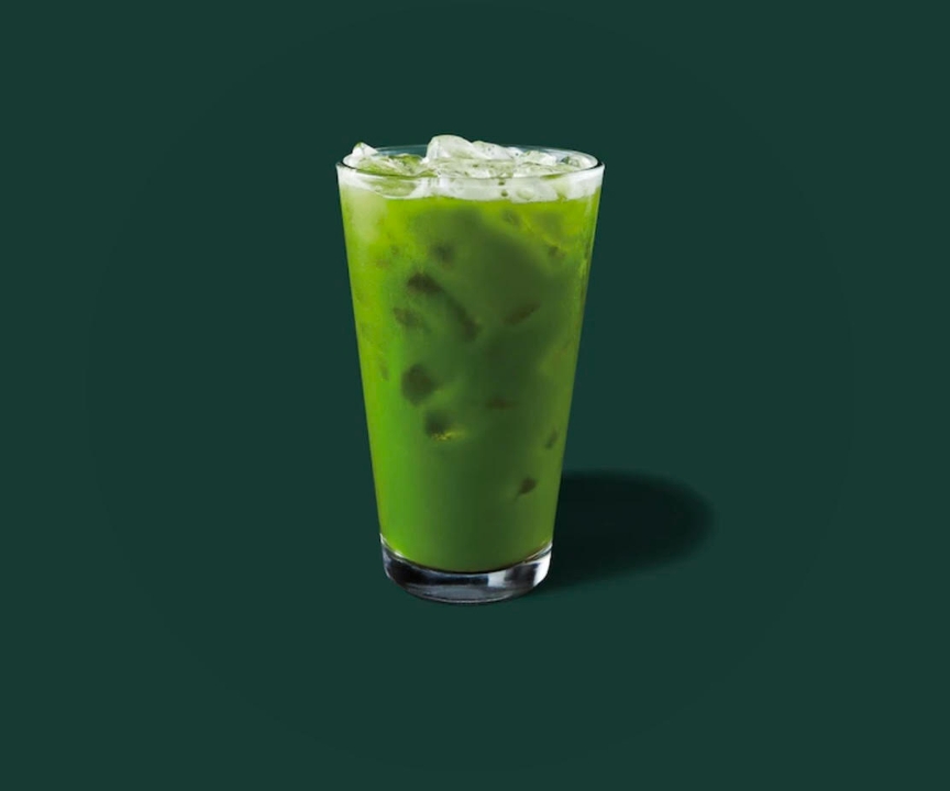 Iced Matcha Lemonade.
