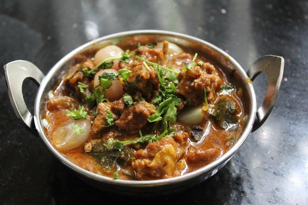 Andhra Goat Curry.