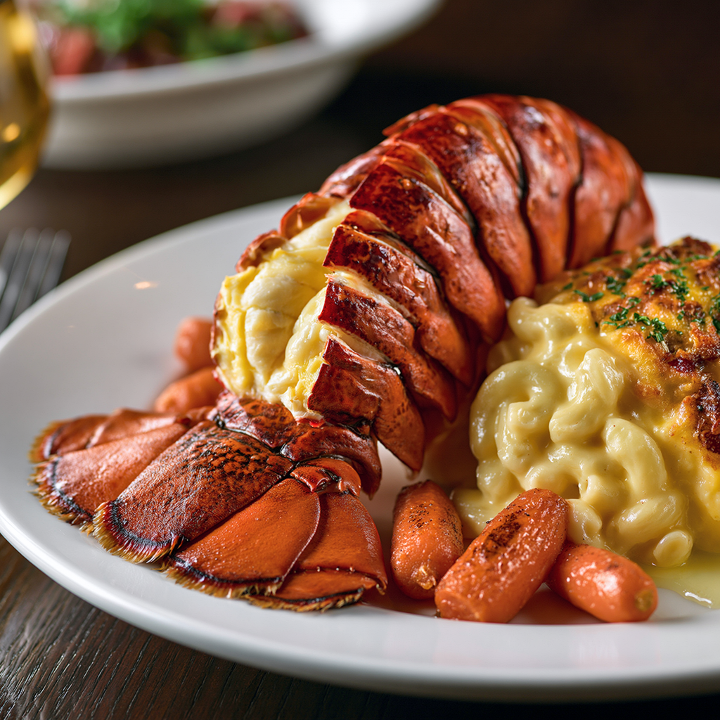 Poached Lobster Tail.