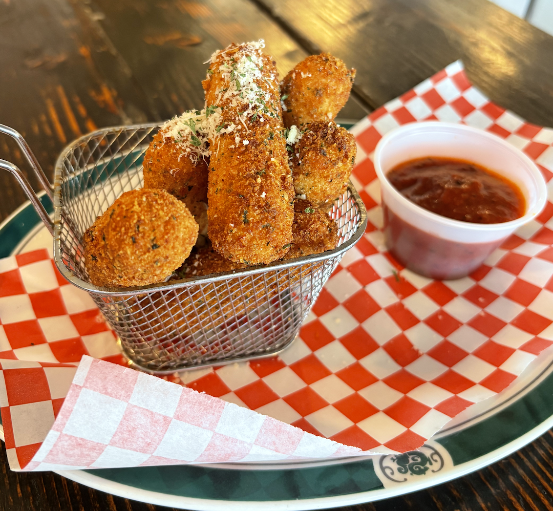 Mozzarella Cheese Sticks.