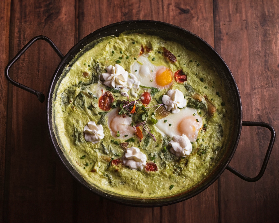 Green Shakshuka.