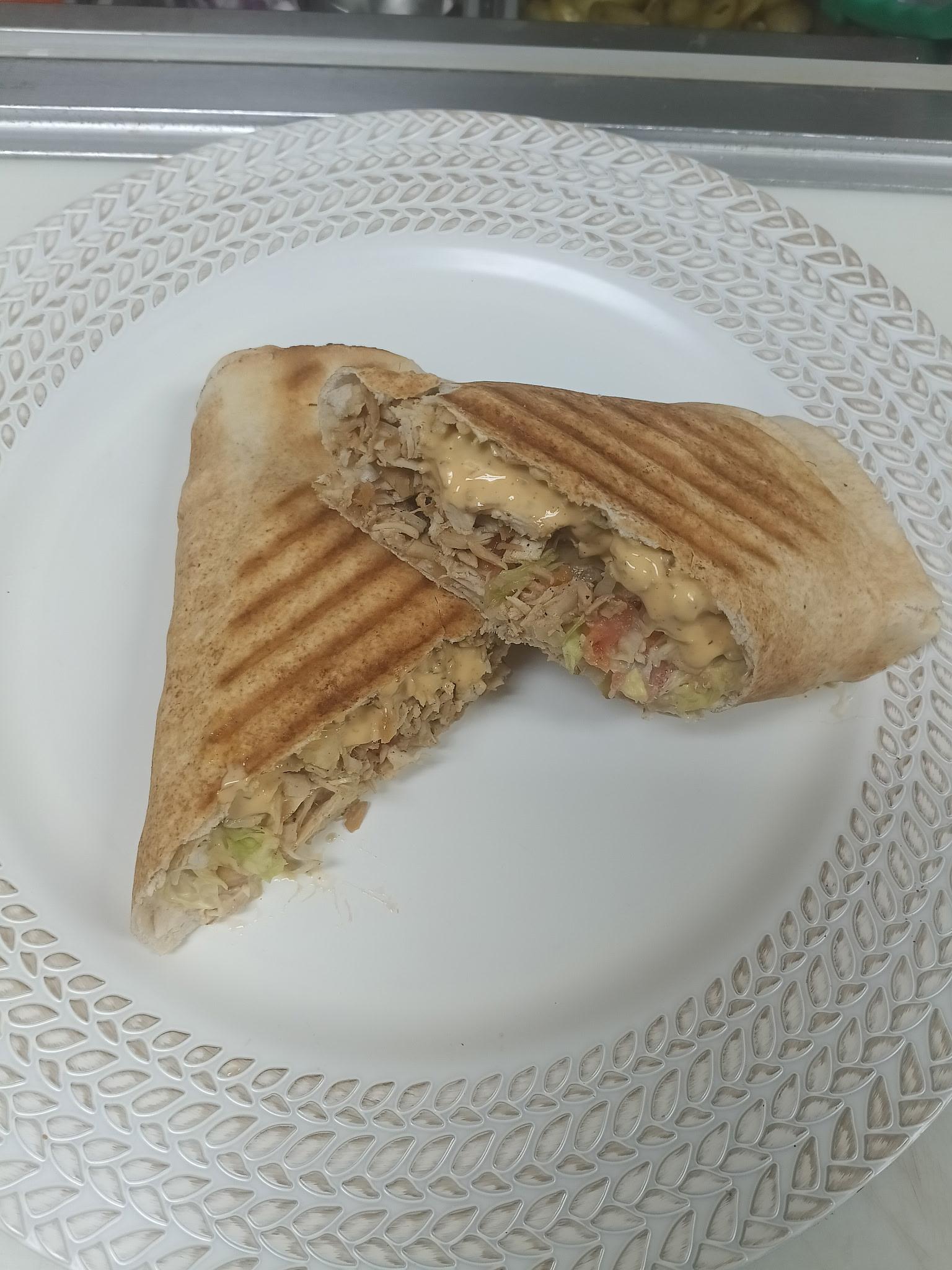 Chicken Shawarma Wrap.