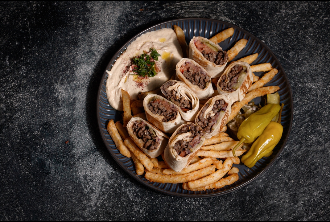 Beef Shawarma Meal.