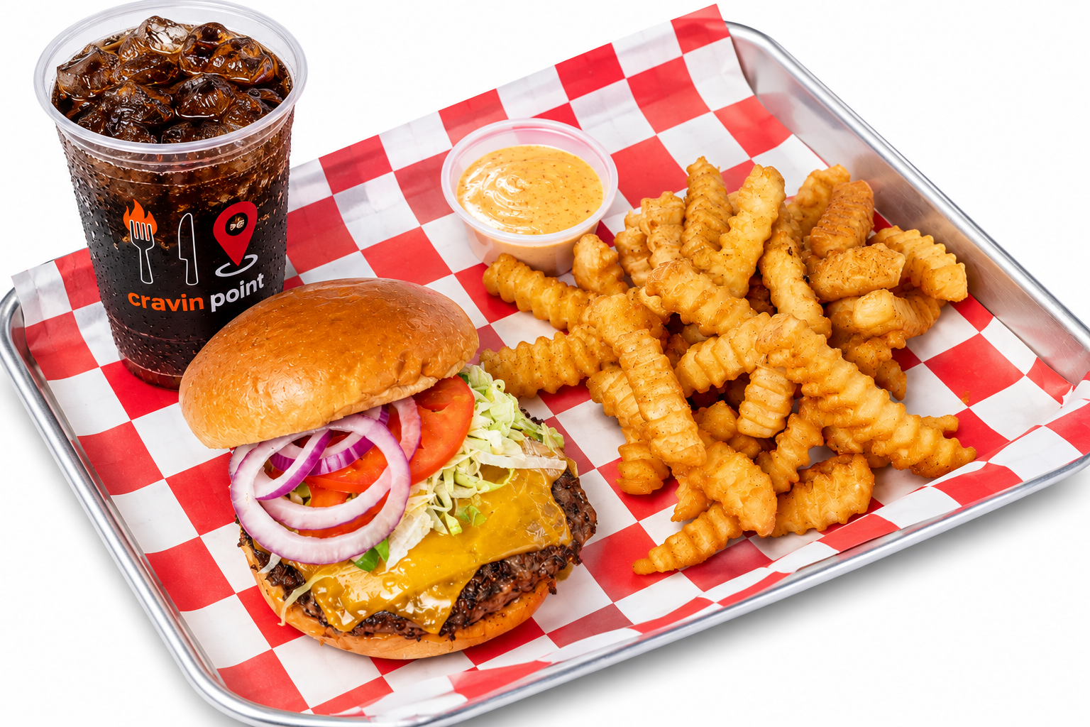 Combo 6                                                          Double Cheese Burger.