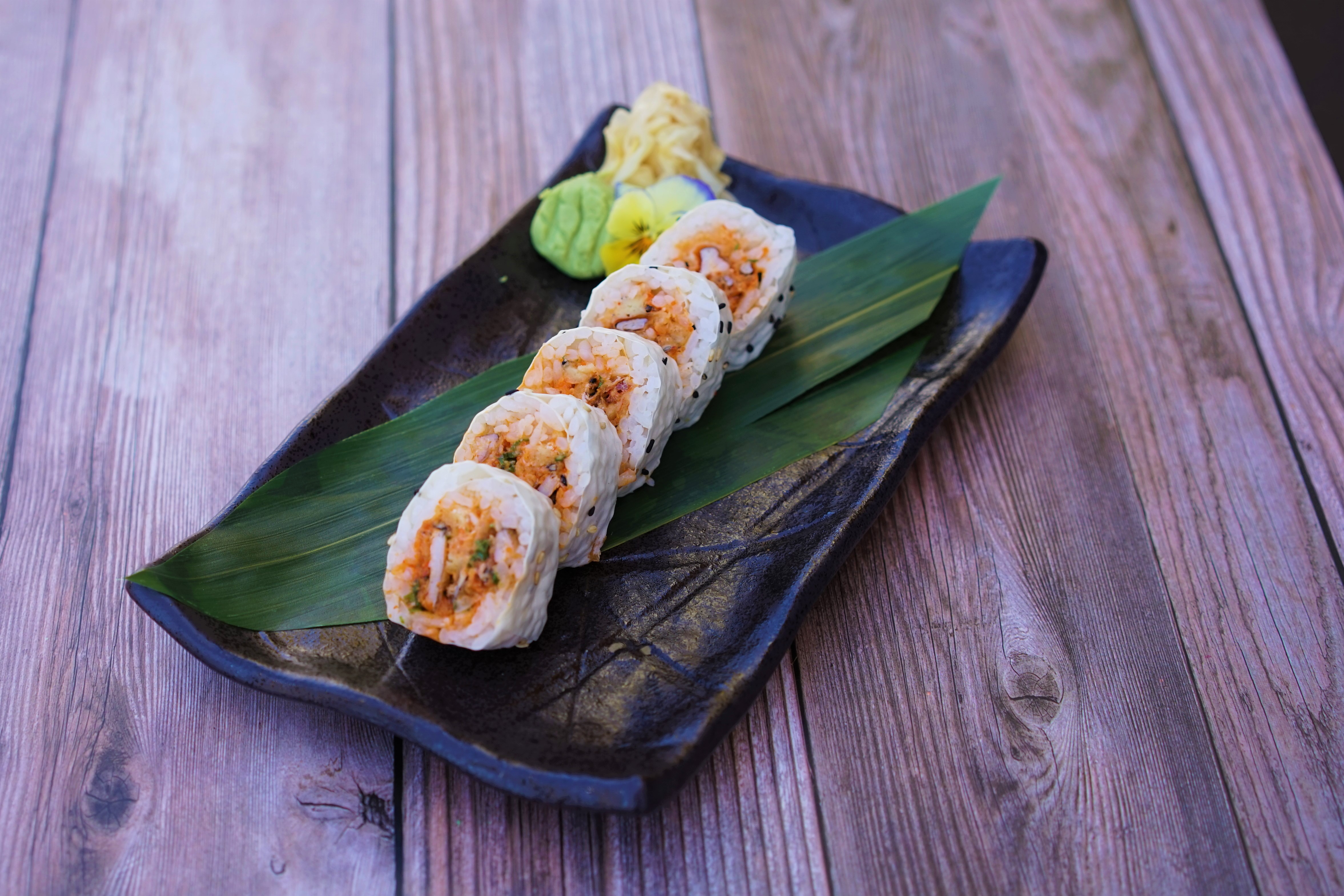 Spicy Soft Shell Crab Roll.