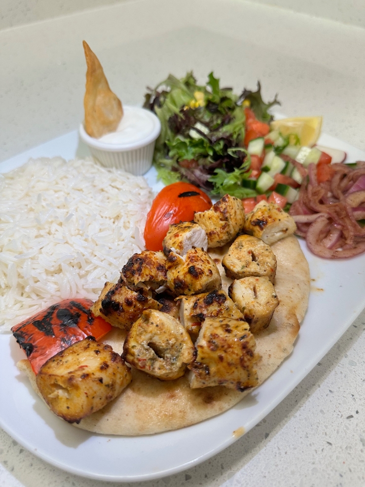 Chicken Shish Kabob.