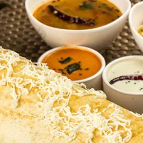 Cheese Paneer Dosa.