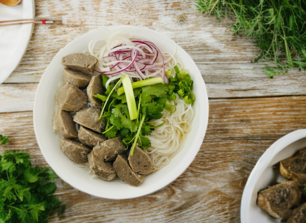 Meatball pho.