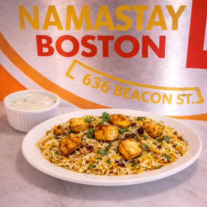 Tofu Biryani.