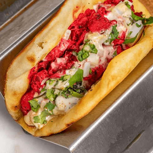 2x Lemon Chilli Chicken Taco.