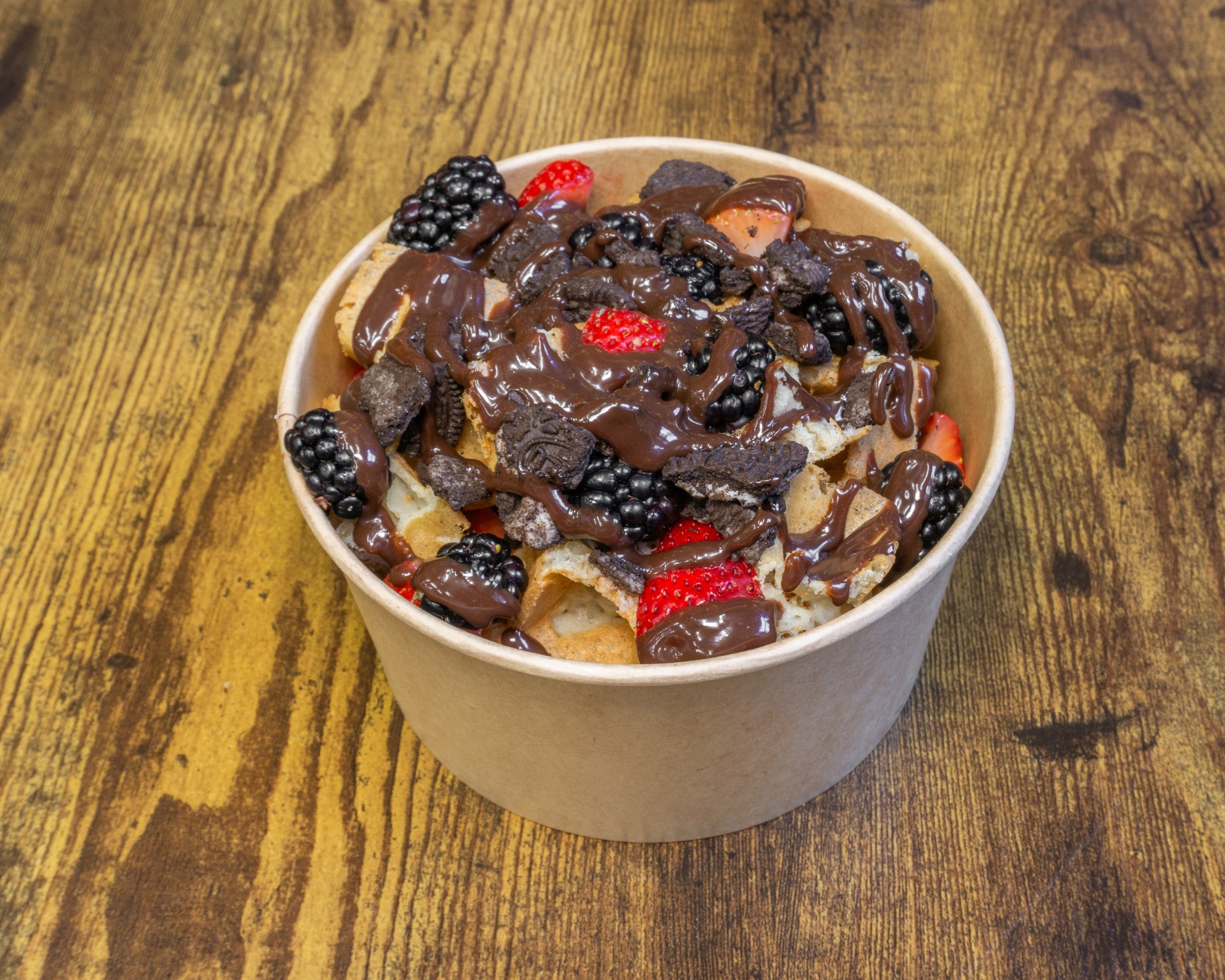 Belgian Waffle & nutella 🧇🍫🌰.