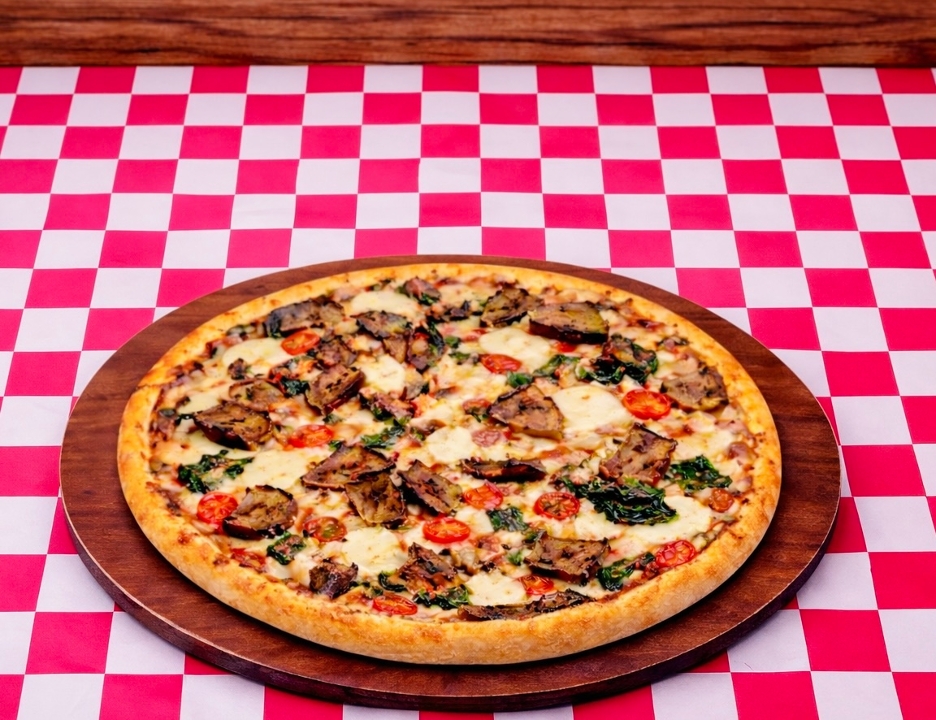 Small Mediterranean Veggie Pizza 10(Greek Style).