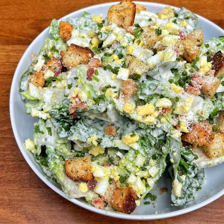 Fancy Caesar Salad.