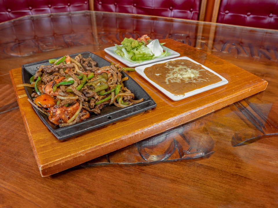 Steak Fajitas.