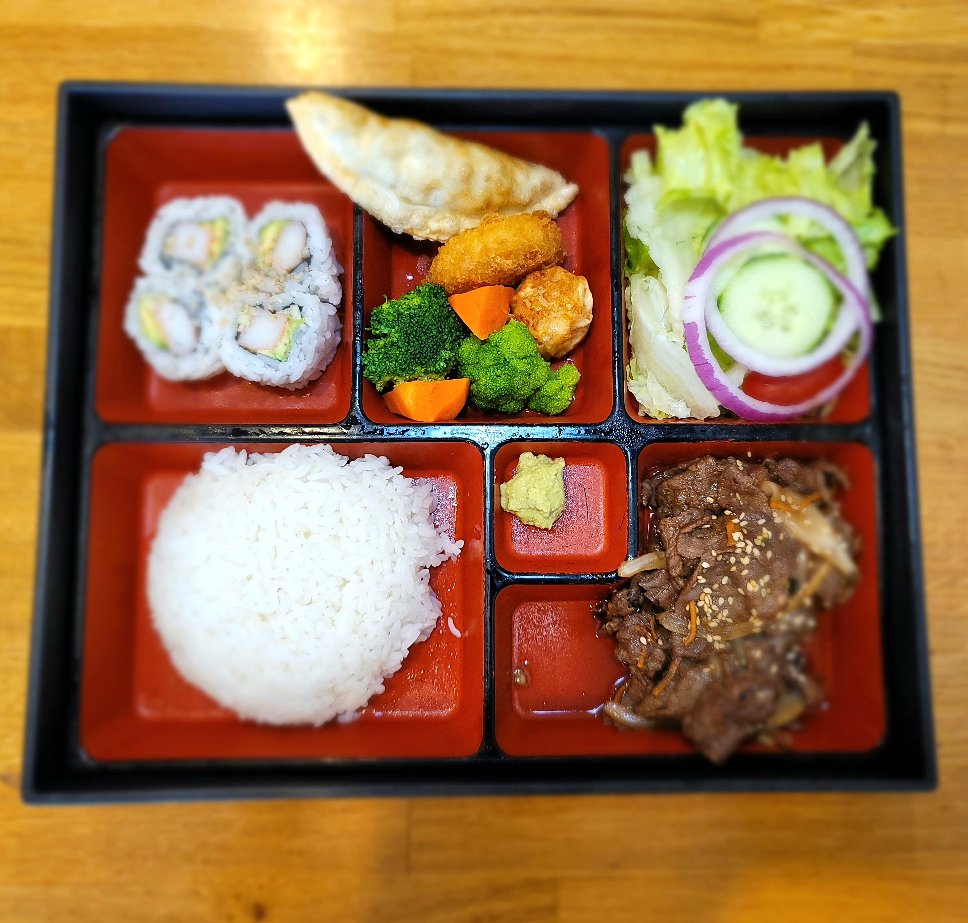 Bulgogi Beef Bento.