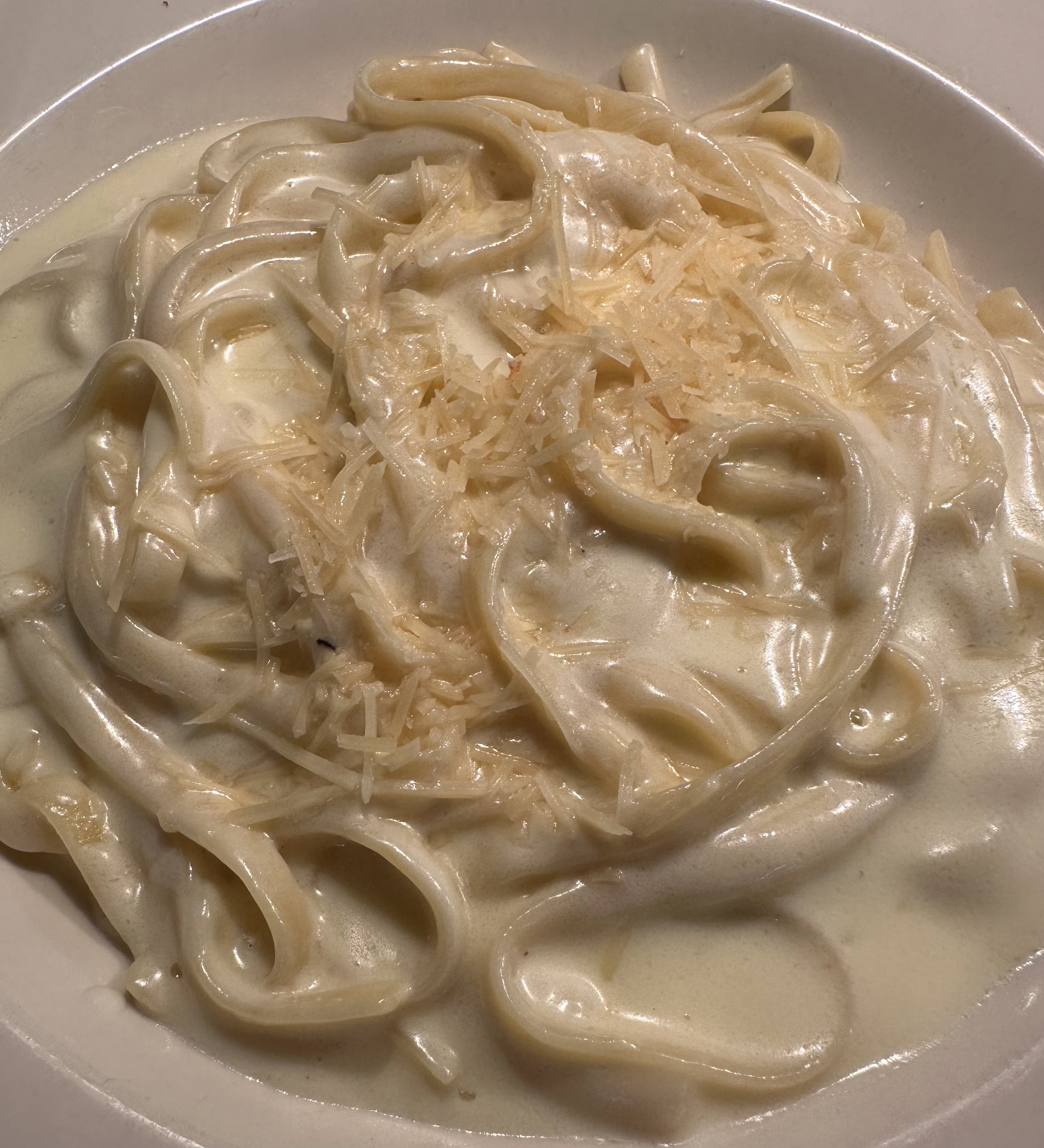 Fettuccini Alfredo.