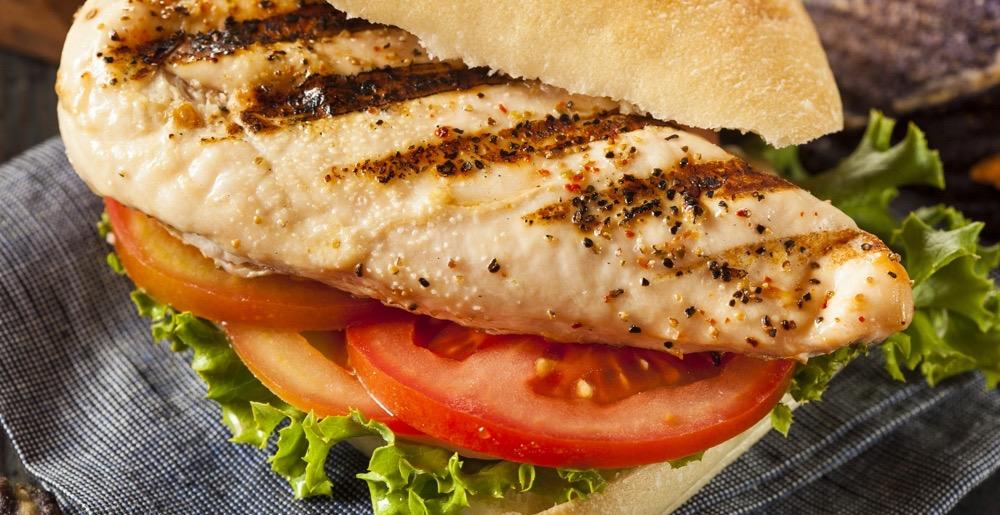 Grilled Chicken Sandwich.
