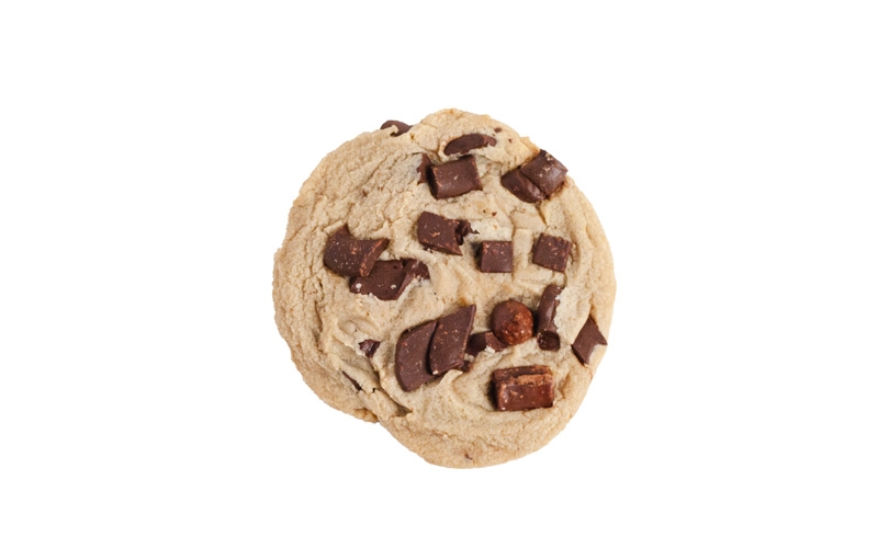 Triple Chocolate Chip Cookie.
