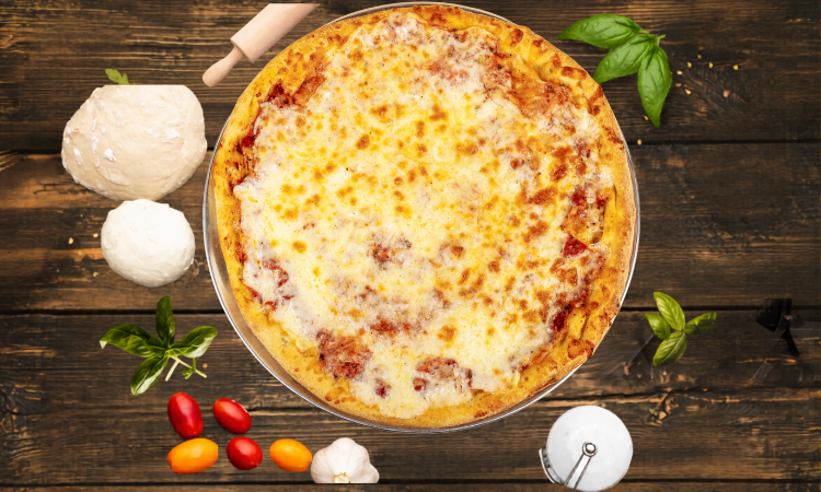 Large Cheese Pizza.