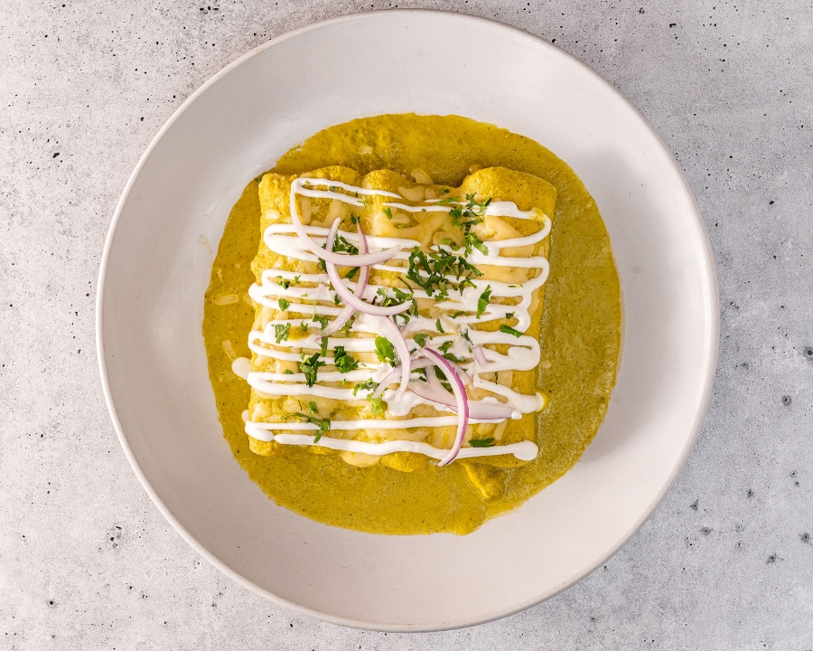 Enchiladas Suizas.