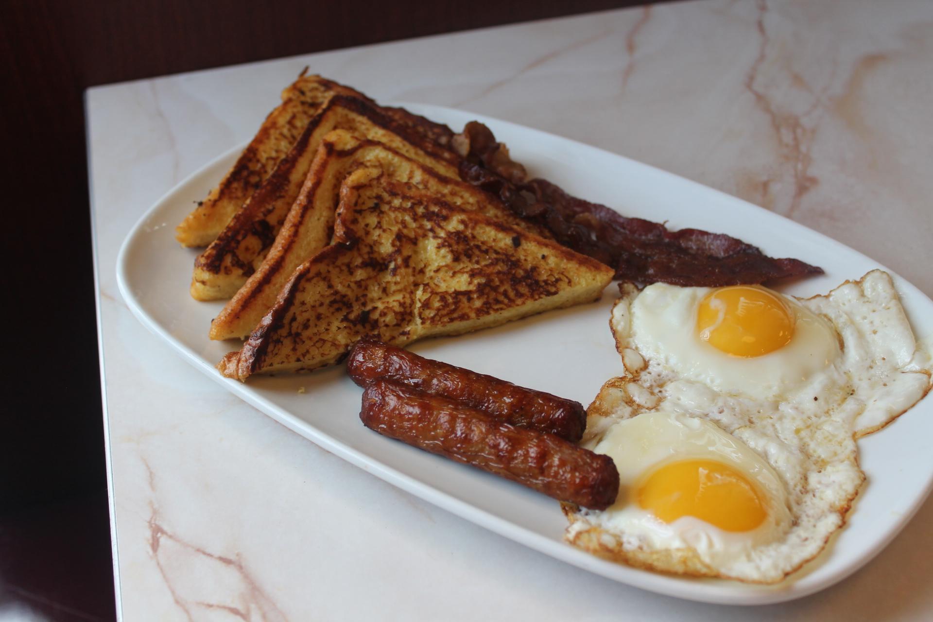 French Toast & Eggs.