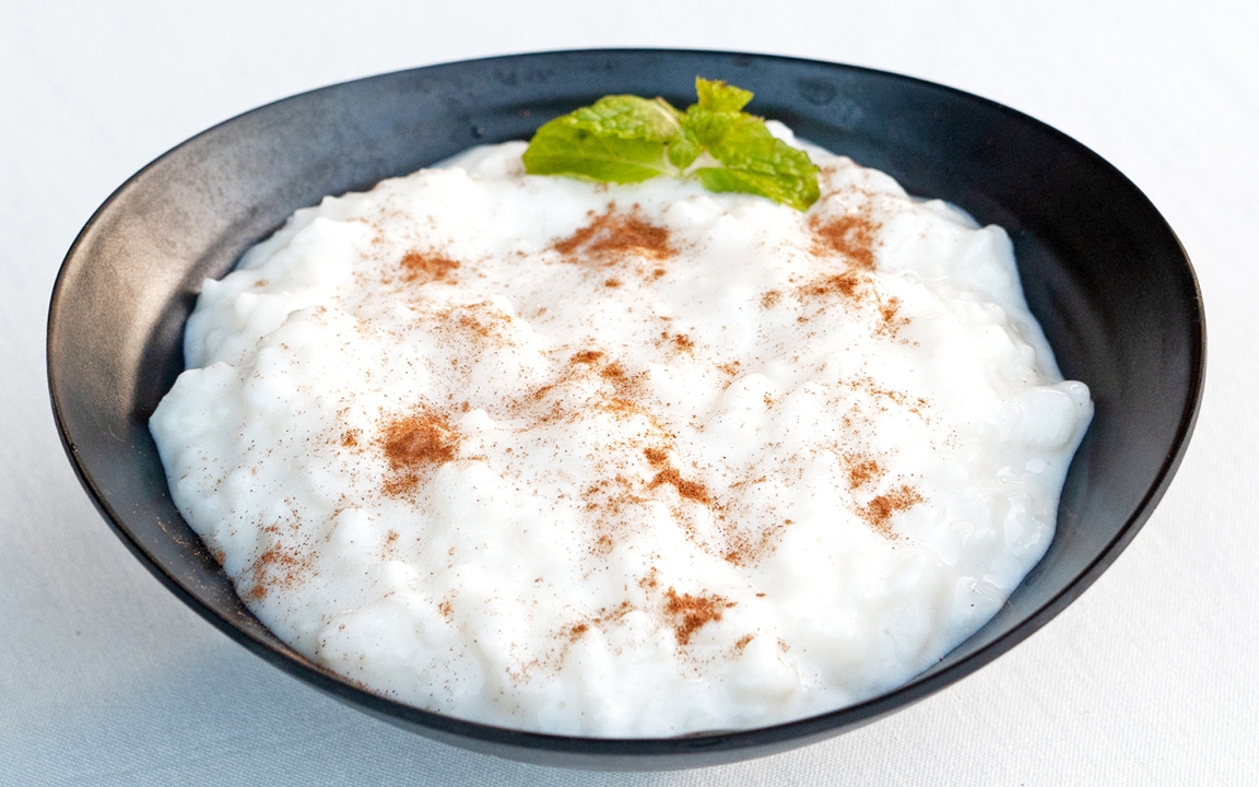 Famous Elena's Rice Pudding.