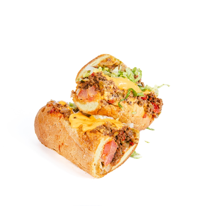 Chopped Cheese Hero.