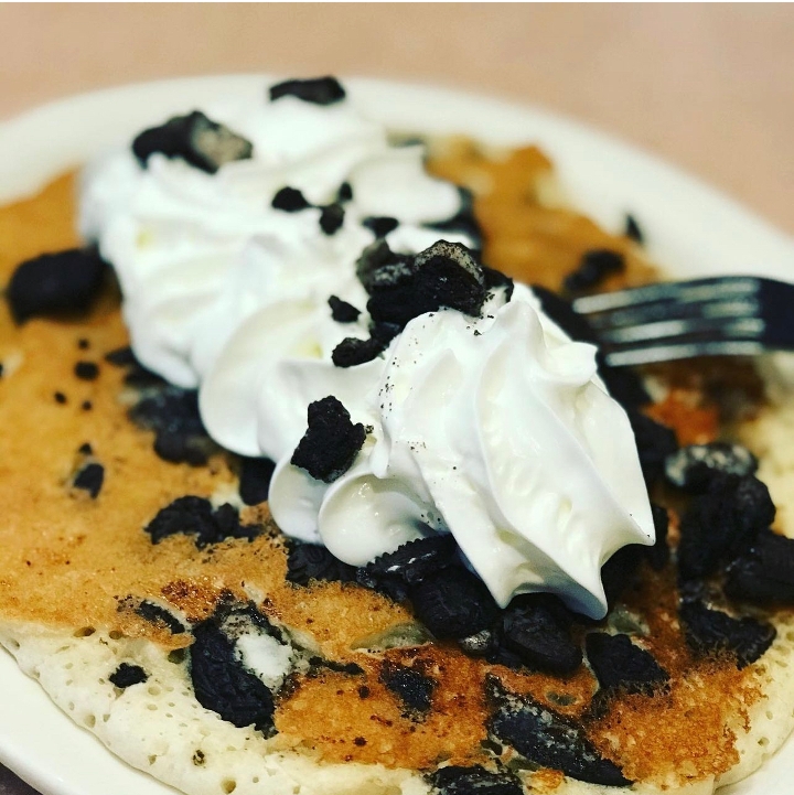 Oreo Pancakes.