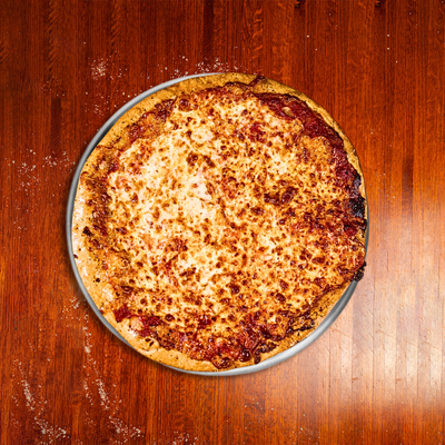 10" Gluten Free Crust Pizza.