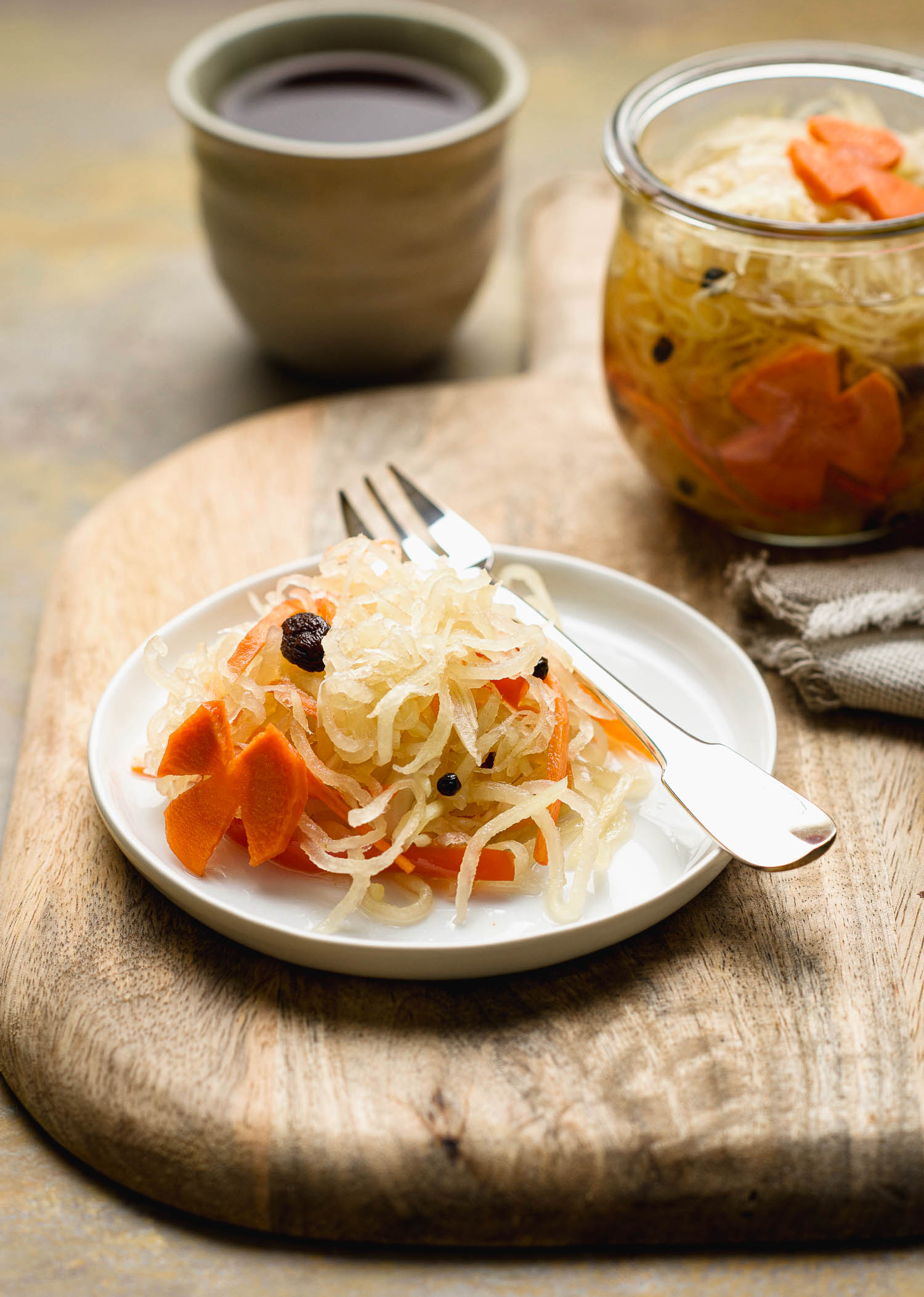 Pickled Papaya.