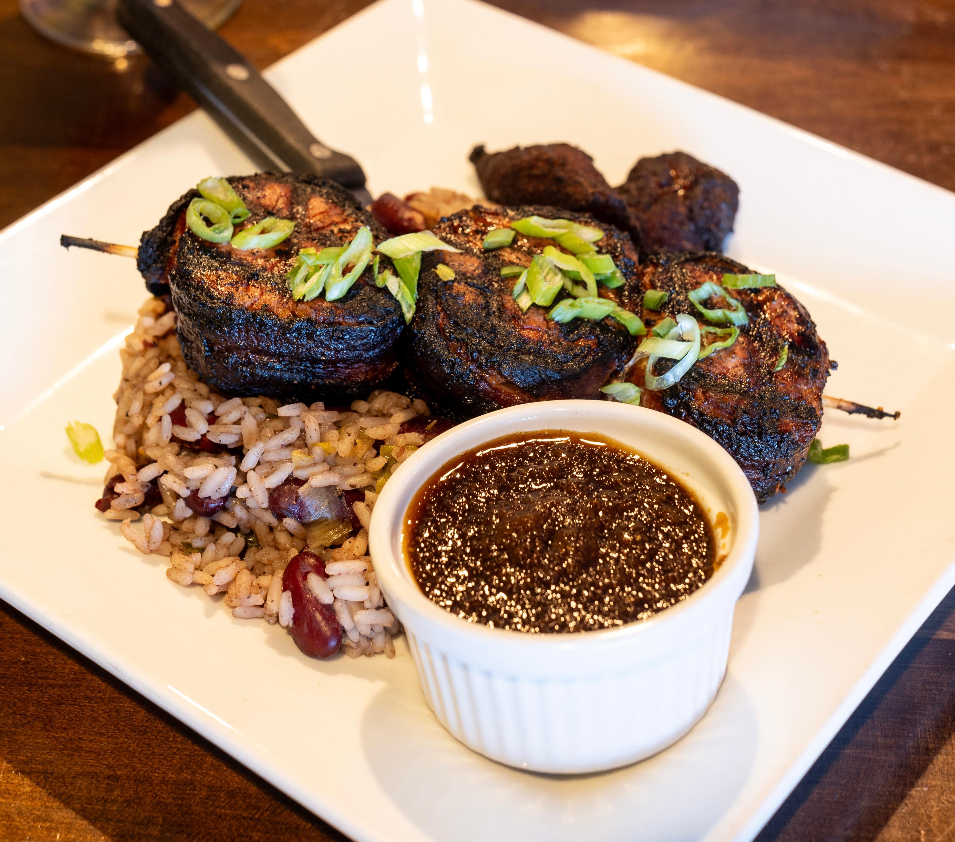Jerked Pork Tenderloin.