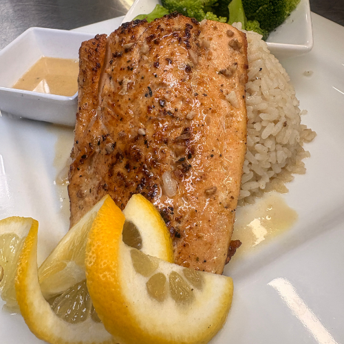 Irie Lemon Butter Salmon  (5 ounce).