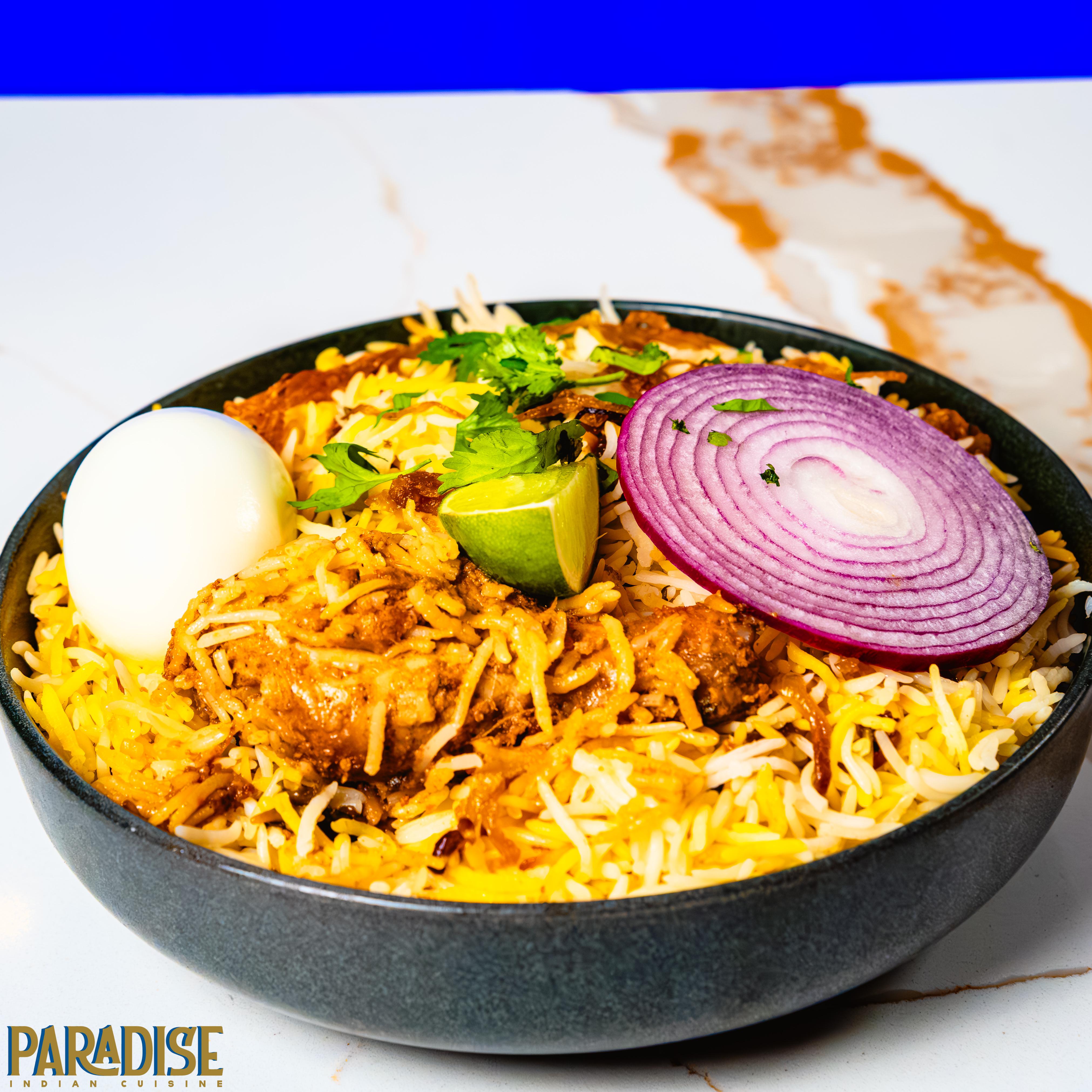 Chicken Biryani.