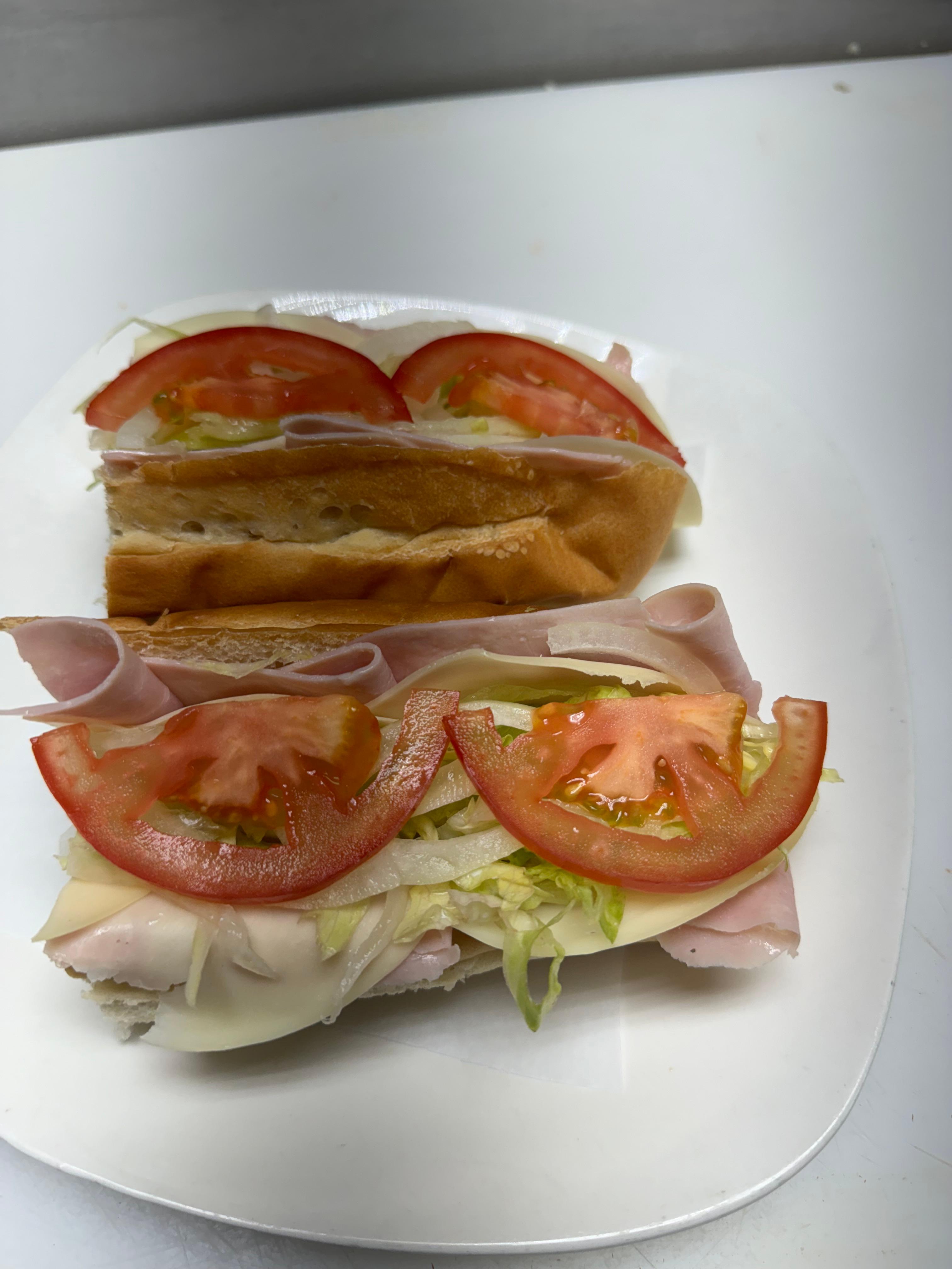 Ham & Cheese Hoagie.