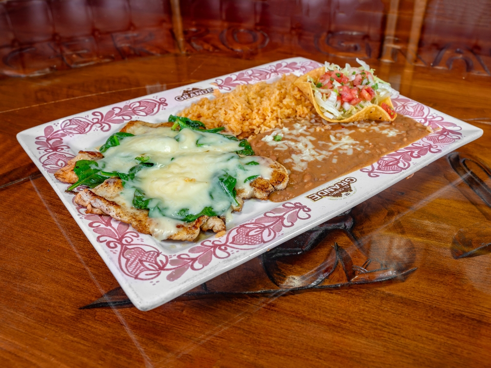Pollo Espinaca.