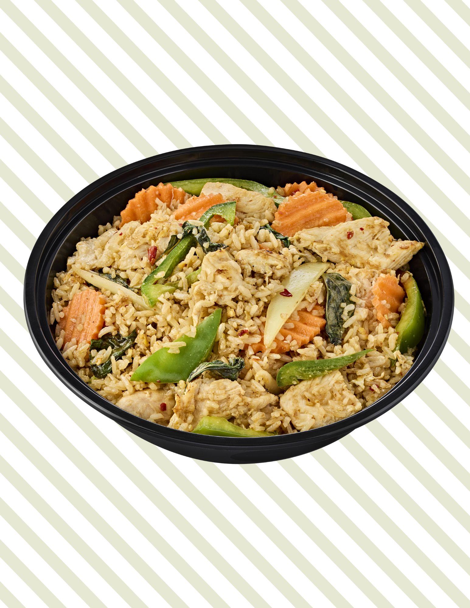 Spicy Basil Fried Rice.