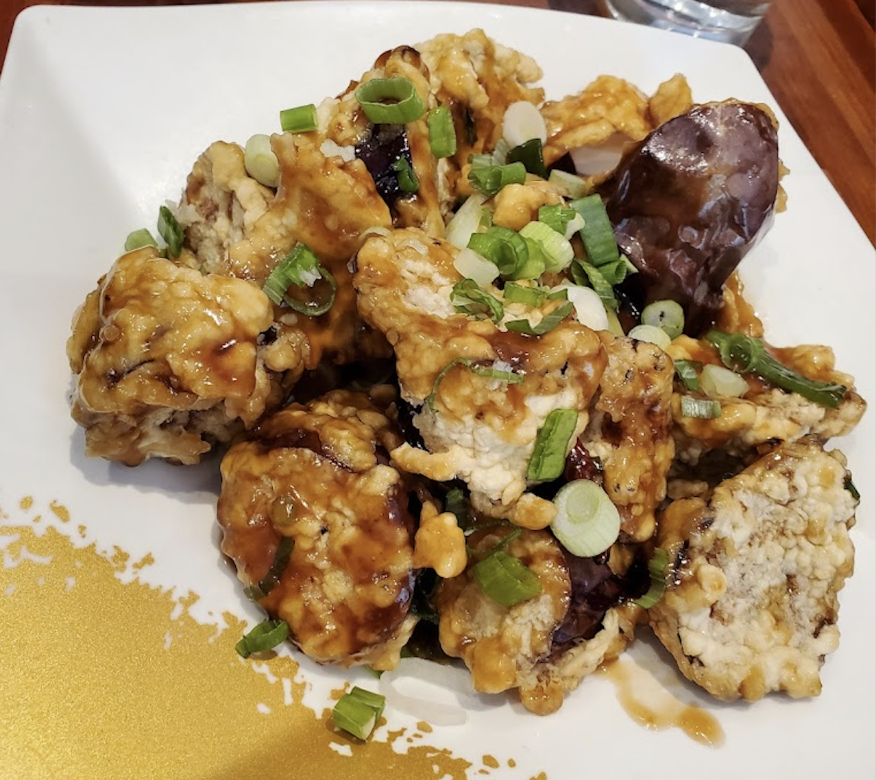 Crispy Spicy Lemongrass Eggplant.