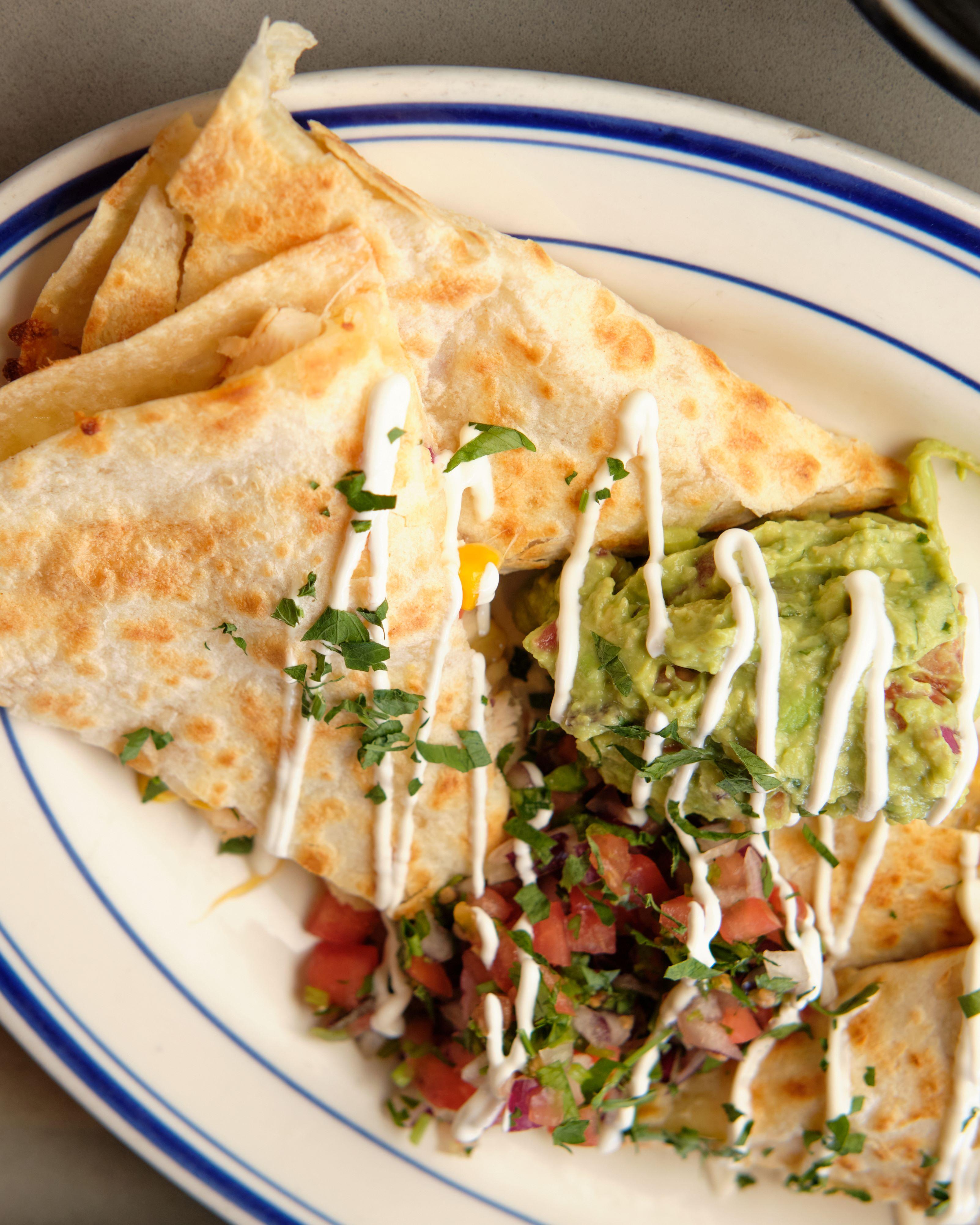 Chicken Quesadilla.